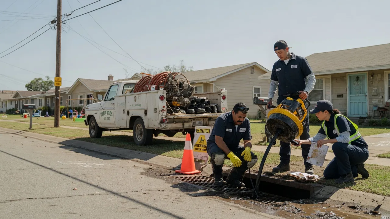 Drain Cleaning in Lawn, TX near me